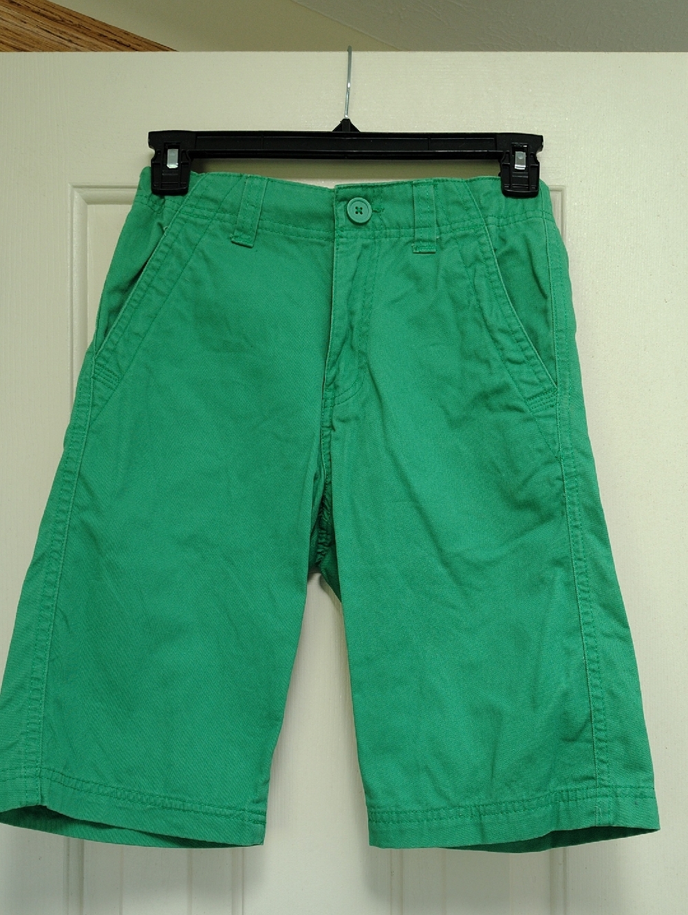Faded Glory Bright Green Cotton Shorts